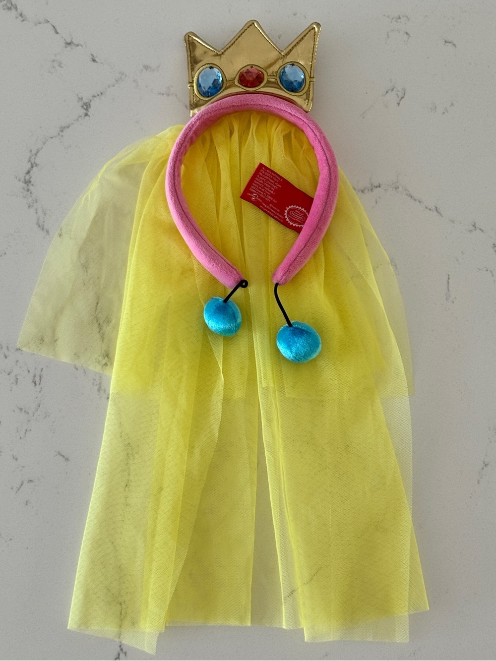 Universal Studios Super Nintendo World Princess Peach Crown Headband - Picture 2 of 4